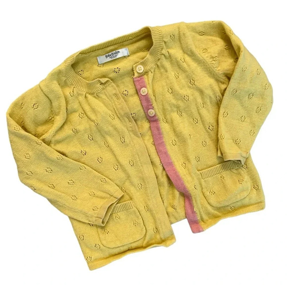 Baby Boden Knit Yellow Sweater - Picture 1 of 7